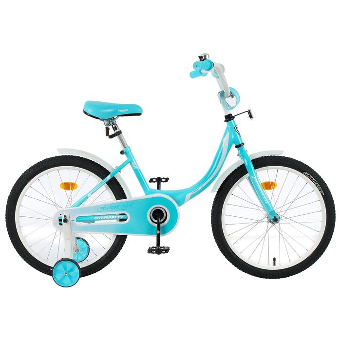 Велосипед 20" Graffiti Fashion Girl, цвет бирюзовый
Велосипед 20" Graffiti Fashion Girl, цвет бирюзовый