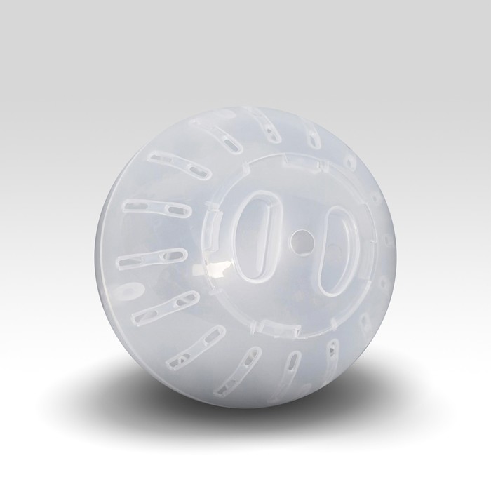 Шар для грызунов, 10 см, прозрачный
Шар для грызунов, 10 см, прозрачный