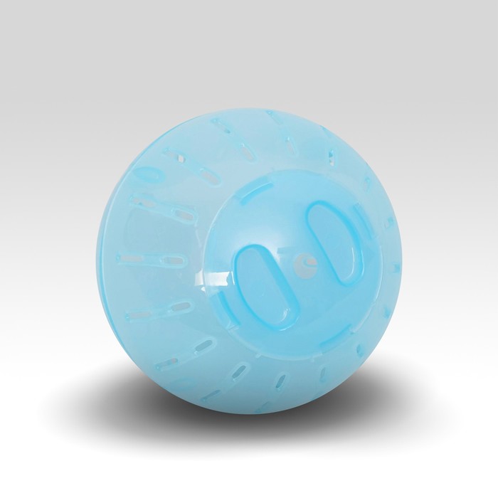 Шар для грызунов, 10 см, голубой
Шар для грызунов, 10 см, голубой