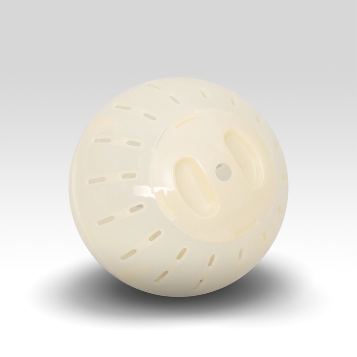 Шар для грызунов, 10 см, бежевый 
Шар для грызунов, 10 см, бежевый