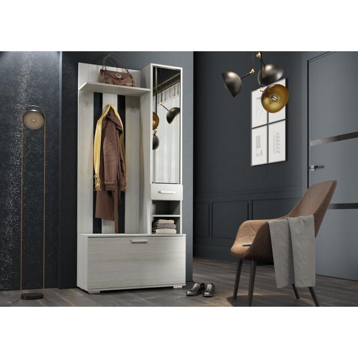 Прихожая с зеркалом Ника 910х354х2035 Сосна лоредо
Прихожая с зеркалом Ника 910х354х2035 Сосна лоредо