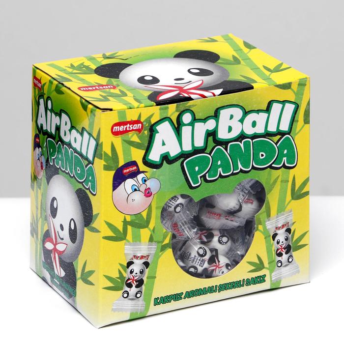Жевательная резинка Air ball Панда, арбуз, 4 г
Жевательная резинка Air ball Панда, арбуз, 4 г