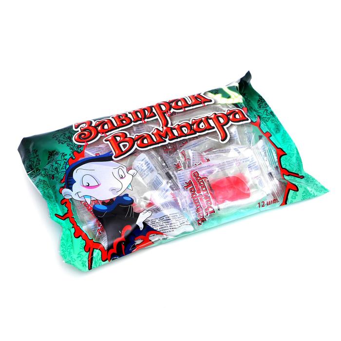 Конфета жидкая «Завтрак вампира» с пластиковыми зубами, 10 г
Конфета жидкая «Завтрак вампира» с пластиковыми зубами, 10 г