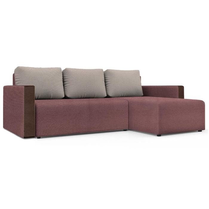 Угловой диван «Алиса 3», еврокнижка, savana plus dimrose/savana plus ivory/мarvel dark brown
Угловой диван «Алиса 3», еврокнижка, savana plus dimrose/savana plus ivory/мarvel dark brown