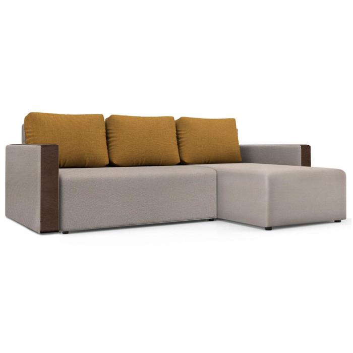 Угловой диван «Алиса 3», еврокнижка, savana plus ivory/savana plus yellow/мarvel dark brown
Угловой диван «Алиса 3», еврокнижка, savana plus ivory/savana plus yellow/мarvel dark brown