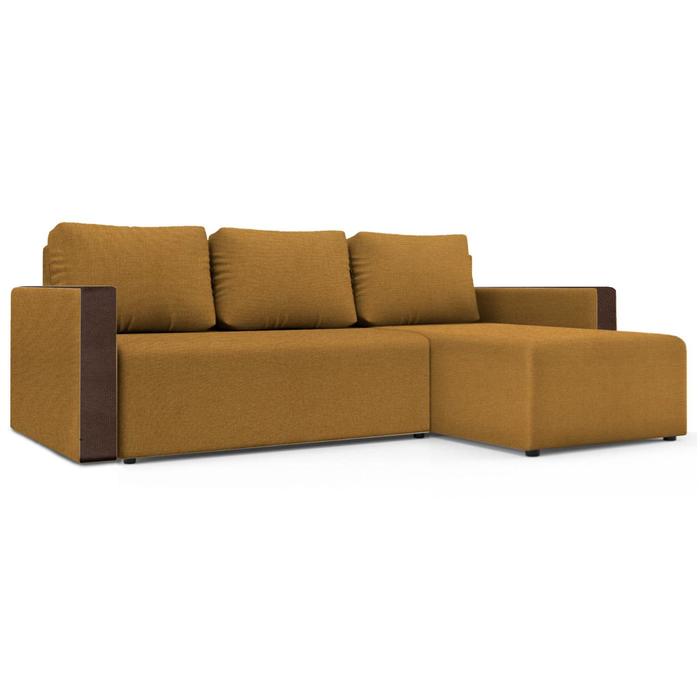 Угловой диван «Алиса 3», еврокнижка, рогожка, цвет savana plus yellow / мarvel dark brown
Угловой диван «Алиса 3», еврокнижка, рогожка, цвет savana plus yellow / мarvel dark brown