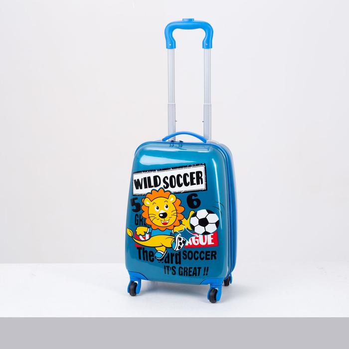 Чемодан малый 16", отдел на молнии, 4 колеса, цвет синий
Чемодан малый 16", отдел на молнии, 4 колеса, цвет синий