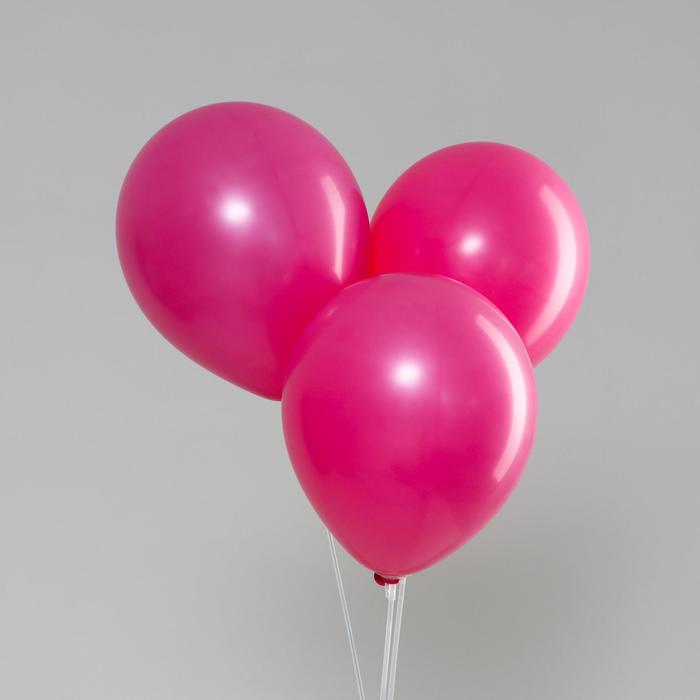 Шар латексный 12", стандарт, набор 100 шт., цвет фуксия
Шар латексный 12", стандарт, набор 100 шт., цвет фуксия