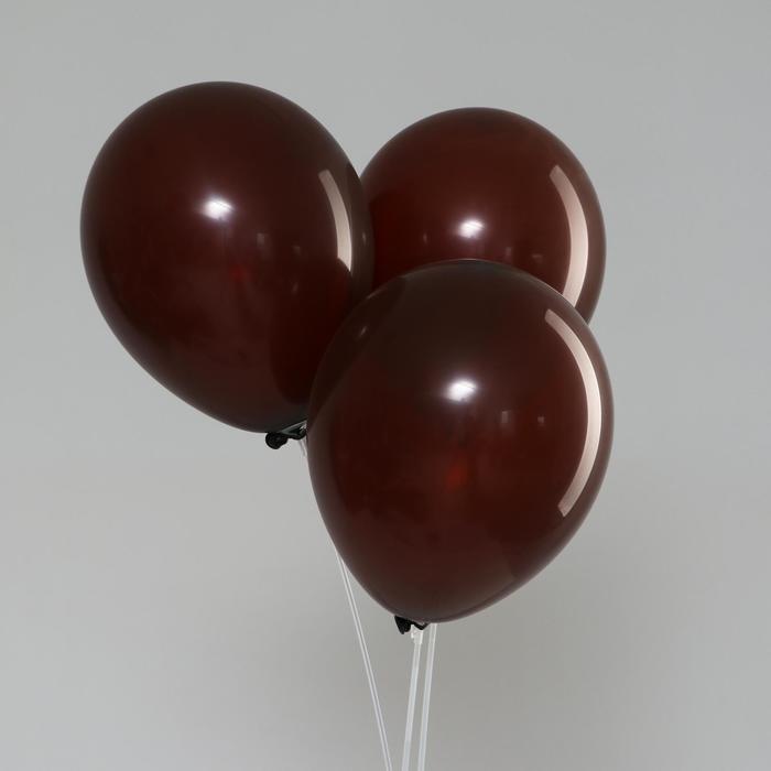 Шар латексный 12", макарун, набор 100 шт., цвет шоколадный
Шар латексный 12", макарун, набор 100 шт., цвет шоколадный