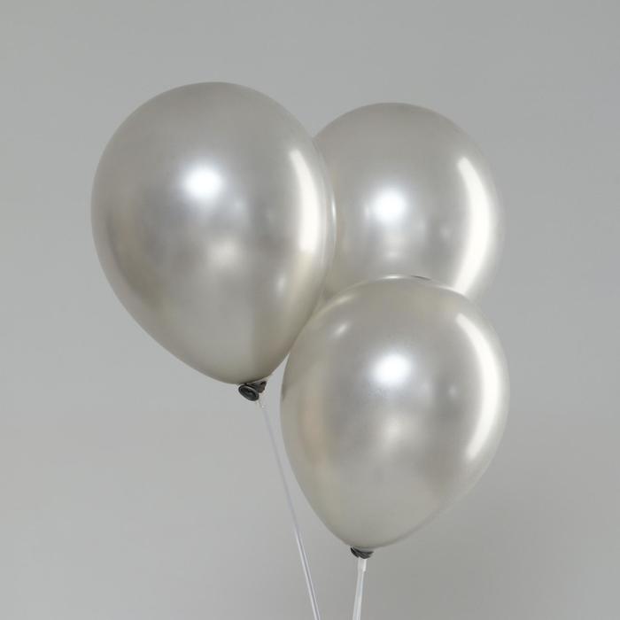 Шар латексный 12", перламутровый, набор 50 шт., цвет серебро
Шар латексный 12", перламутровый, набор 50 шт., цвет серебро