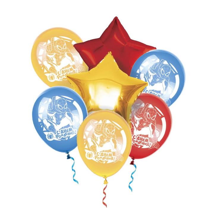 Воздушные шары, набор "Spider Man". Человек-паук
Воздушные шары, набор "Spider Man". Человек-паук