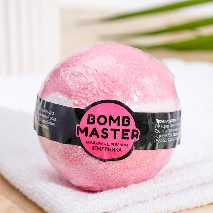 Бомбочка для ванн Bomb Master, земляника
Бомбочка для ванн Bomb Master, земляника