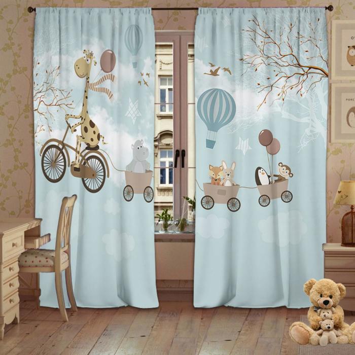 Комплект штор «Невероятное путешествие» 147х267+/- 3 см -2 шт
Комплект штор «Невероятное путешествие» 147х267+/- 3 см -2 шт