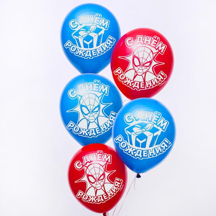 Воздушные шары "С Днем Рождения", Человек-паук (набор 100 шт) 12 дюйм
Воздушные шары "С Днем Рождения", Человек-паук (набор 100 шт) 12 дюйм