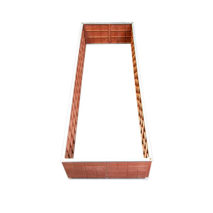 Грядка из песчанополимерной плитки 200х68х34 см, терракот
Грядка из песчанополимерной плитки 200х68х34 см, терракот