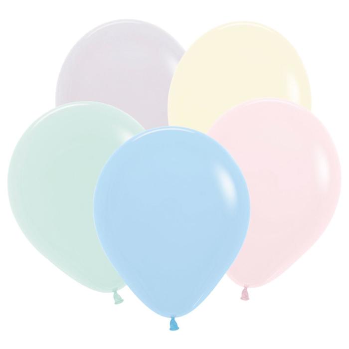 Шар латексный 18" пастель, Макаронс МИКС, набор 25 шт.
Шар латексный 18" пастель, Макаронс МИКС, набор 25 шт.