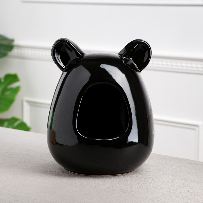 Ванна для шиншилл, чёрная, керамика, 26 см
Ванна для шиншилл, чёрная, керамика, 26 см