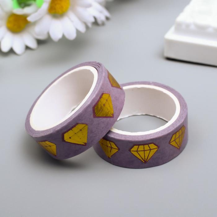 Клейкая лента бумага "Золотой бриллиант" ширина 1,5 см длина 5 м 1,5х4,1х1,1 см
Клейкая лента бумага "Золотой бриллиант" ширина 1,5 см длина 5 м 1,5х4,1х1,1 см