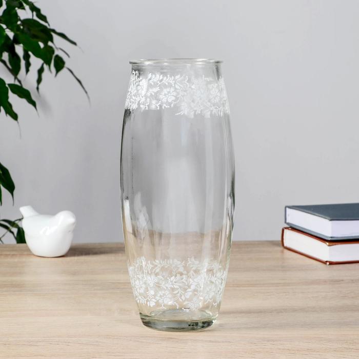 Ваза с росписью на проз.стекле, d-7см 10х23 см, обьем-1,25л
Ваза с росписью на проз.стекле, d-7см 10х23 см, обьем-1,25л