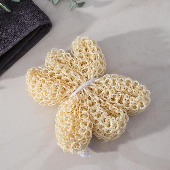 Мочалка для тела «Бабочка», сизаль
Мочалка для тела «Бабочка», сизаль