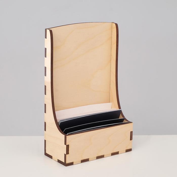 Подставка для визиток "Высокая" 105*50*165, толщина 4мм, цвет бежевый
Подставка для визиток "Высокая" 105*50*165, толщина 4мм, цвет бежевый