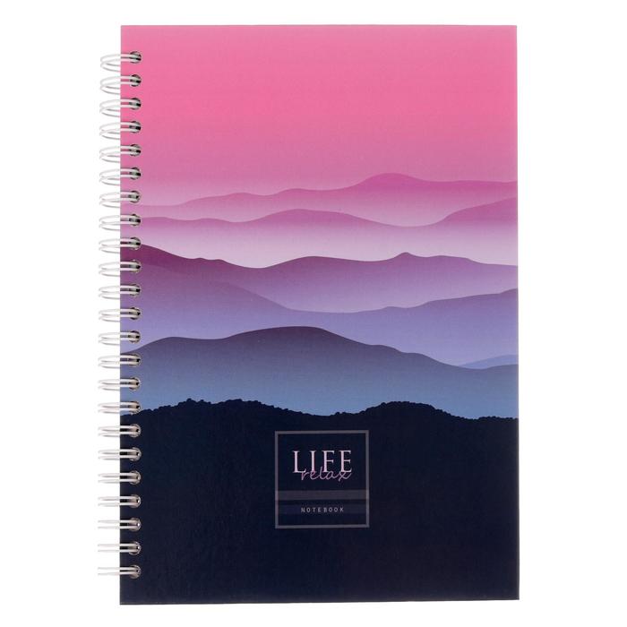 Записная книжка А5, 96 листов в клетку на гребне "Горный пейзаж", твёрдая обложка, глянцевая ламинация, блок офсет
Записная книжка А5, 96 листов в клетку на гребне "Горный пейзаж", твёрдая обложка, глянцевая ламинация, блок офсет