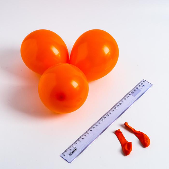 Шар латексный 5", стандарт, водные бомбочки, набор 100 шт., цвет оранжевый
Шар латексный 5", стандарт, водные бомбочки, набор 100 шт., цвет оранжевый