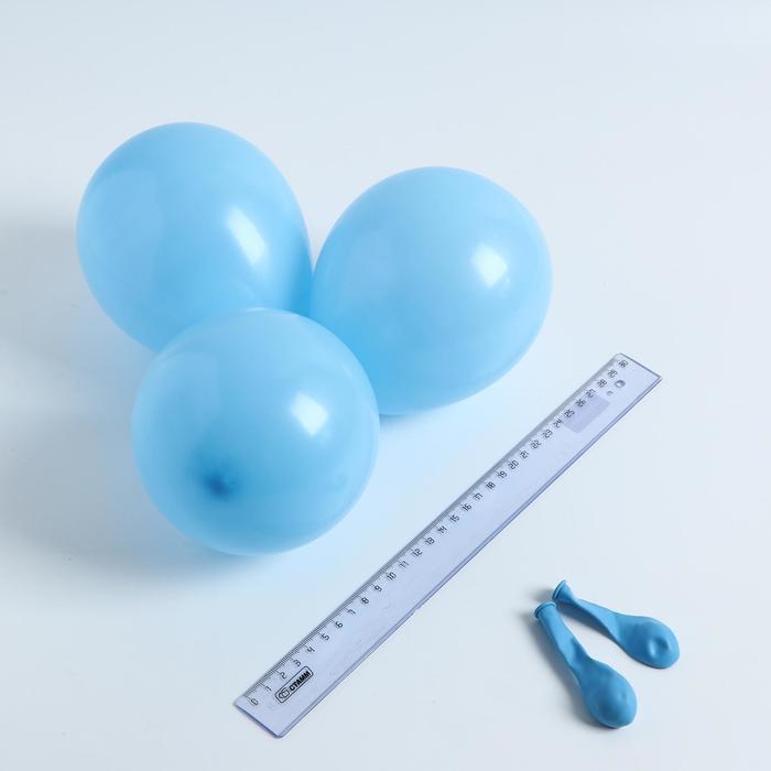 Шар латексный 5", стандарт, водные бомбочки, набор 100 шт., цвет голубой
Шар латексный 5", стандарт, водные бомбочки, набор 100 шт., цвет голубой