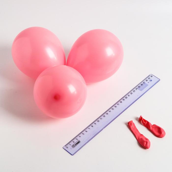 Шар латексный 5", стандарт, водные бомбочки, набор 100 шт., цвет розовый
Шар латексный 5", стандарт, водные бомбочки, набор 100 шт., цвет розовый