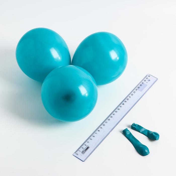 Шар латексный 5", макарун, водные бомбочки, набор 100 шт., цвет бирюзовый
Шар латексный 5", макарун, водные бомбочки, набор 100 шт., цвет бирюзовый