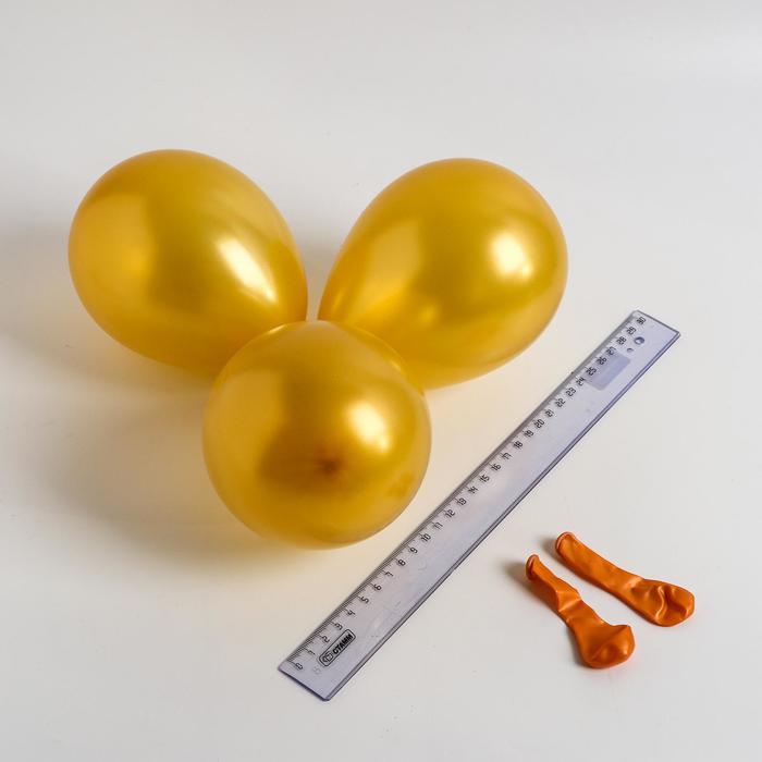 Шар латексный 5", перламутровый, водные бомбочки, набор 100 шт., цвет золотой
Шар латексный 5", перламутровый, водные бомбочки, набор 100 шт., цвет золотой