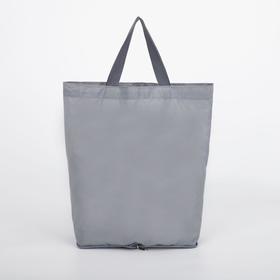 Сумка хозяйственная, складная, отдел без молнии, цвет серый
Сумка хозяйственная, складная, отдел без молнии, цвет серый