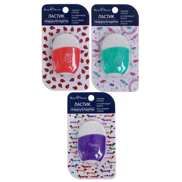 Ластик HappyGraphix, МИКС
Ластик HappyGraphix, МИКС