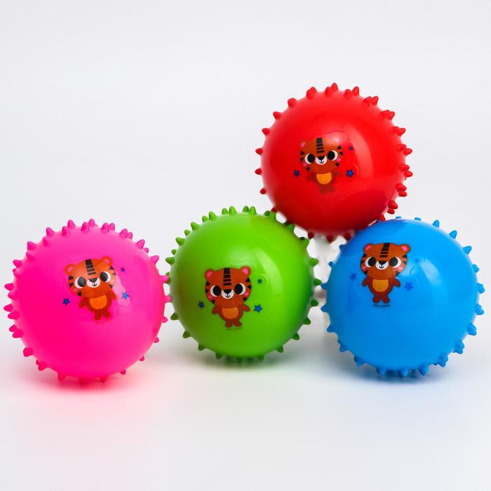 Развивающий массажный мячик «Тигра», мягкий, цвет МИКС, d=8 см
Развивающий массажный мячик «Тигра», мягкий, цвет МИКС, d=8 см