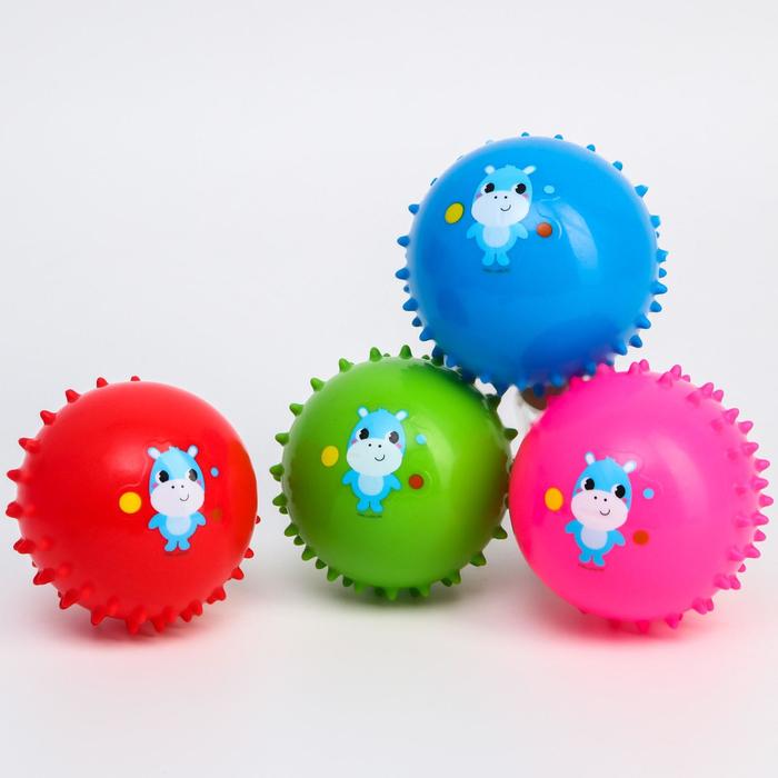 Развивающий массажный мячик «Бегемотик», мягкий, d = 8 см, цвет МИКС
Развивающий массажный мячик «Бегемотик», мягкий, d = 8 см, цвет МИКС