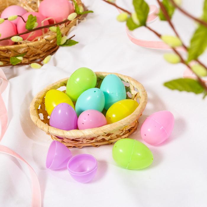 Основа для творчества «Яйцо», открывается, набор 10 шт., размер 1 шт: 3 × 4,5 см, цвета МИКС
Основа для творчества «Яйцо», открывается, набор 10 шт., размер 1 шт: 3 × 4,5 см, цвета МИКС