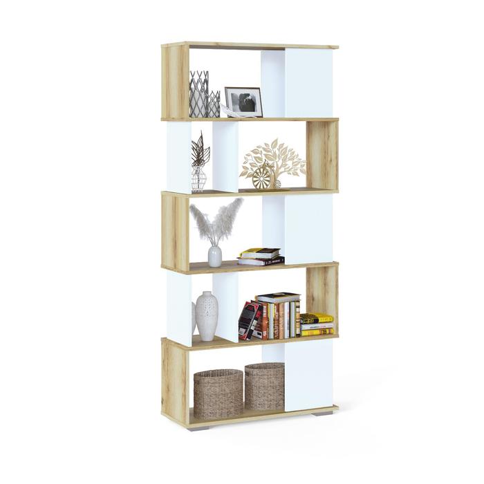 Стеллаж «СТ 12», 800 ×296 × 1766 мм, цвет белый / дуб делано
Стеллаж «СТ 12», 800 ×296 × 1766 мм, цвет белый / дуб делано