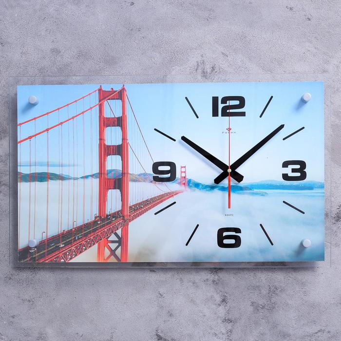 Часы настенные "Золотые ворота", плавный ход, АА, 35 х 60 см 
Часы настенные "Золотые ворота", плавный ход, АА, 35 х 60 см