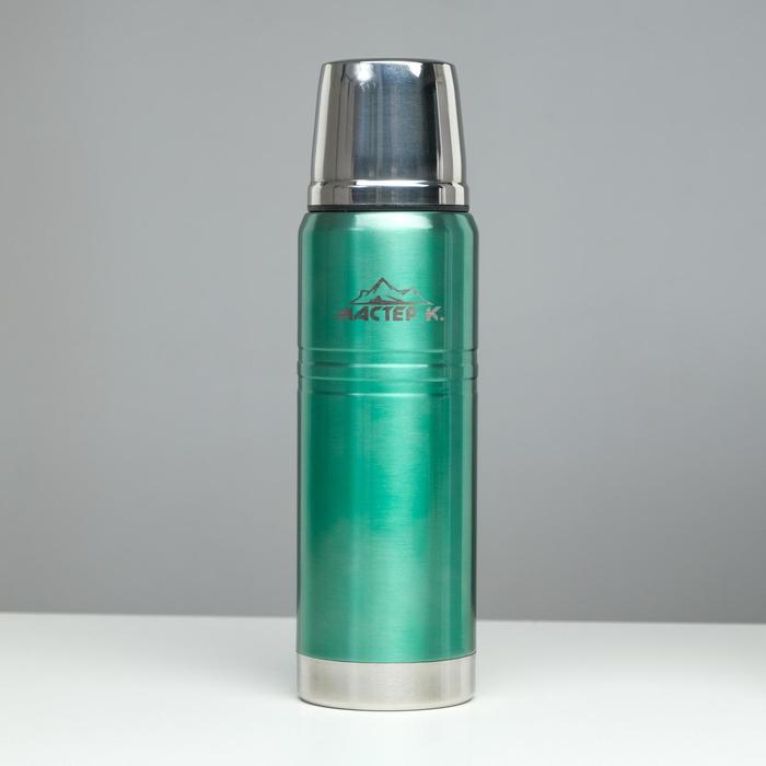 Термос "Мастер К" 500 мл, сохраняет тепло 24 ч, зелёный металл
Термос "Мастер К" 500 мл, сохраняет тепло 24 ч, зелёный металл