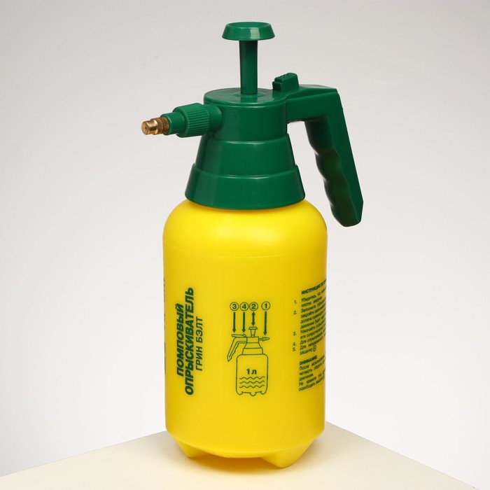 Опрыскиватель помповый, 1 л
Опрыскиватель помповый, 1 л