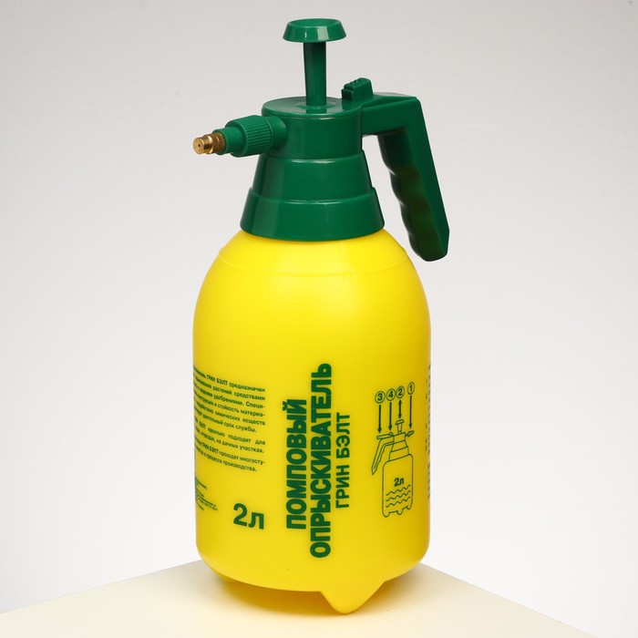 Опрыскиватель помповый, 2 л
Опрыскиватель помповый, 2 л