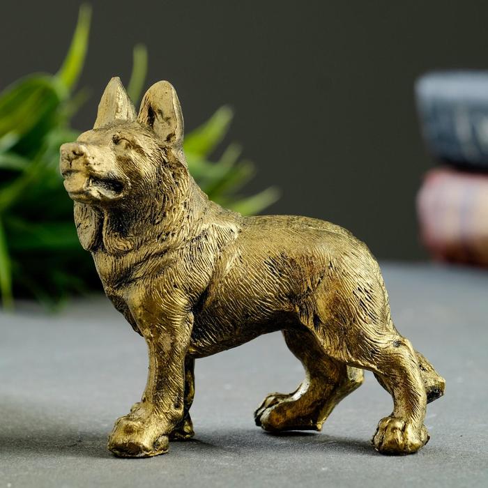 Фигура "Щенок" состаренное золото 10х8х5см 
Фигура "Щенок" состаренное золото 10х8х5см
