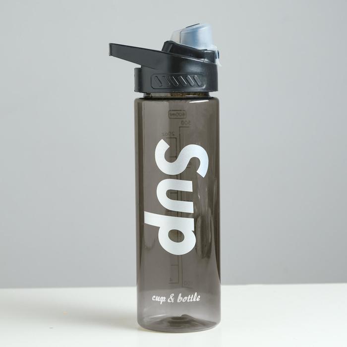 Бутылка для воды "Sup", 600 мл, 24.5 х 6.8 см
Бутылка для воды "Sup", 600 мл, 24.5 х 6.8 см