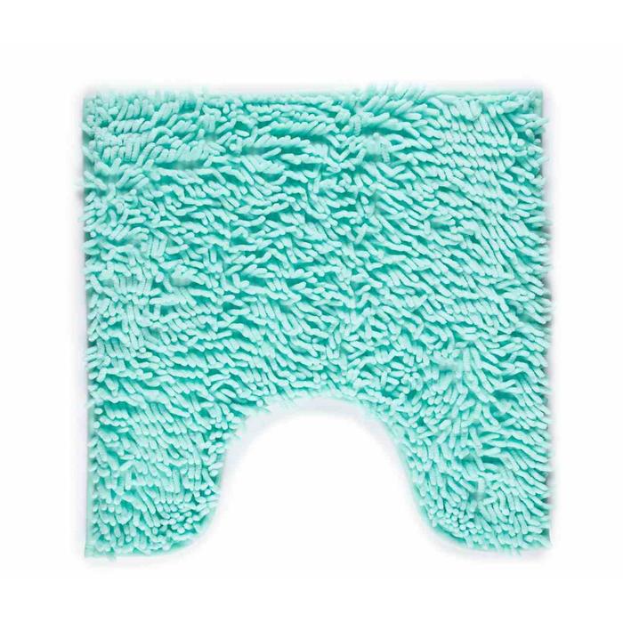 Коврик с вырезом «Макароны», 50х50 см, цвет бирюзовый
Коврик с вырезом «Макароны», 50х50 см, цвет бирюзовый
