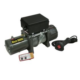 Лебёдка электрическая 12V Electric Winch 6000 lbs 2722 кг (влагозащищенная), 3 контакта
Лебёдка электрическая 12V Electric Winch 6000 lbs 2722 кг (влагозащищенная), 3 контакта