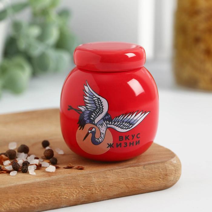 Банка для хранения «Вкус жизни», 80 мл
Банка для хранения «Вкус жизни», 80 мл
