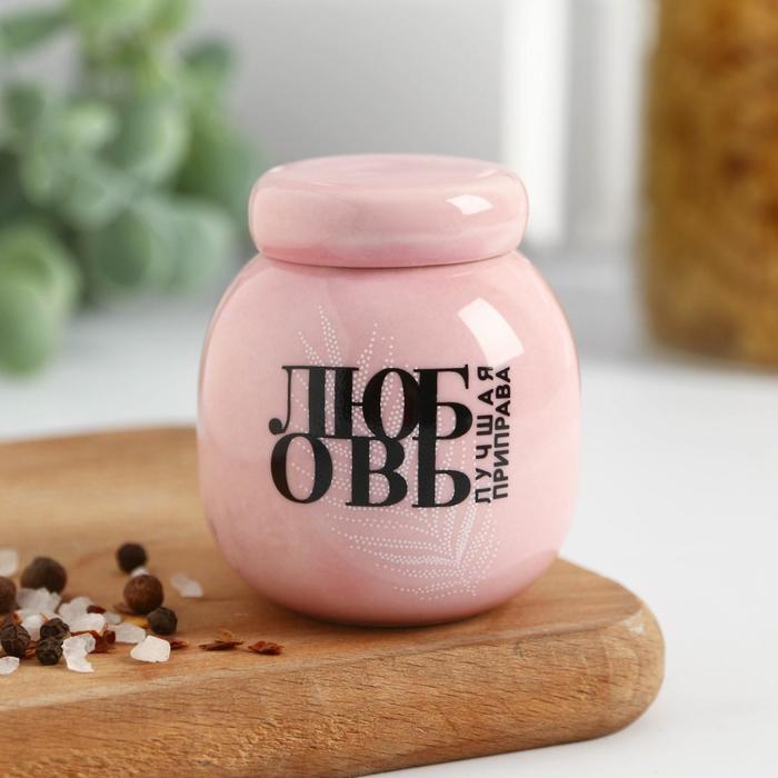 Банка для хранения "Любовь", 80 мл
Банка для хранения "Любовь", 80 мл