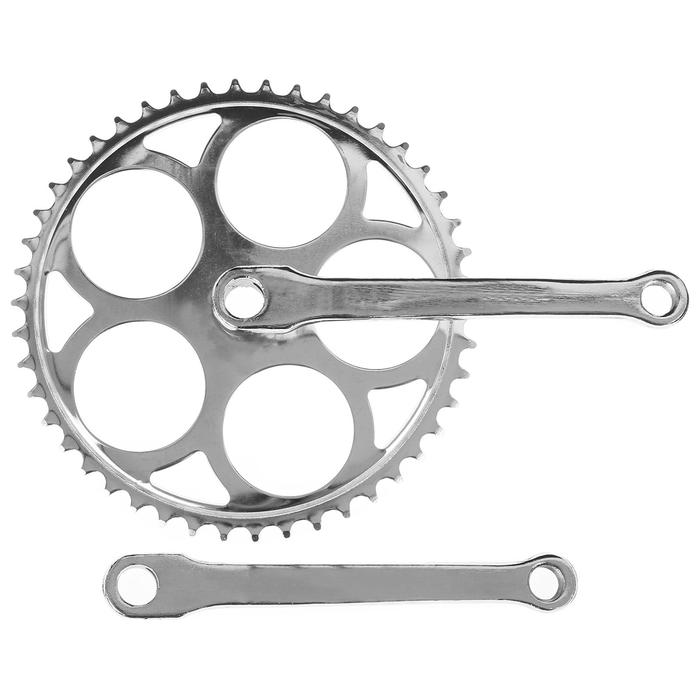 Система под клинья, сталь 165мм, 46T, хром
Система под клинья, сталь 165мм, 46T, хром