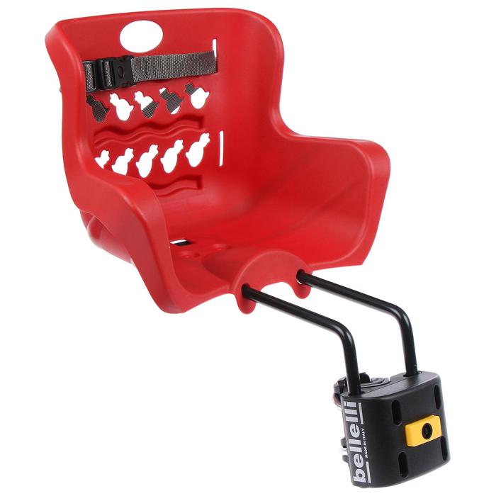 Велокресло переднее Pulcino B-Fix, цвет красный
Велокресло переднее Pulcino B-Fix, цвет красный