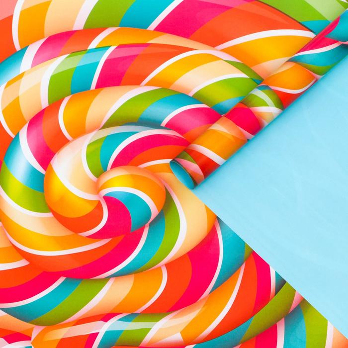 Бумага глянцевая двухсторонняя "Карамель" бирюзовый, 50 х 70 см
Бумага глянцевая двухсторонняя "Карамель" бирюзовый, 50 х 70 см